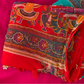 CHIFFON FABRIC SAREE WITH DANDIYA PRINT AND CUTDANA WORK (WITH BLOUSE)  ##SR0364