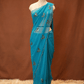 GEORGETTE FABRIC BUTTERFLY DESIGN & CUTWORK BORDER SAREE (WITH BLOUSE) ##SR623