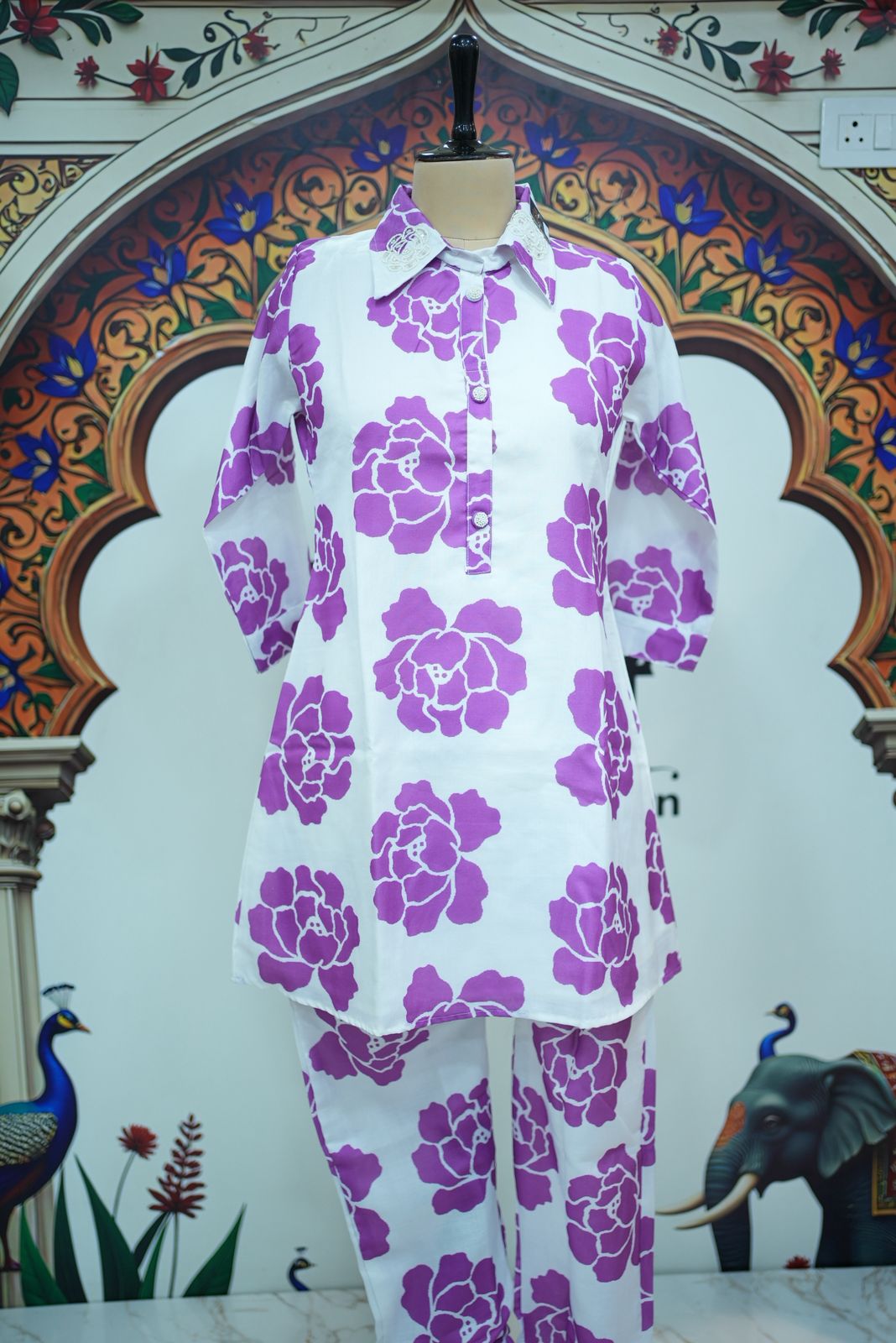 Floral Cotton Co-ord Set – Daily Comfort