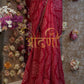 RAJASTHANI BANDHANI SAREE WITH GOTAPATTI WORK ##SR028