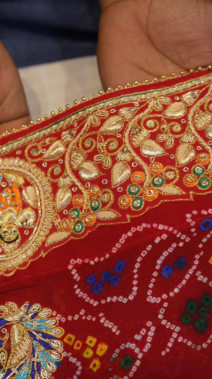Rajasthani Traditional Pila Saree – Elegant Ethnic Style for Every Occasion