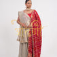 TISSUE SILK SAREE WITH ZARDOZI AND BEATS HANDWORK ##SR0279