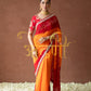 RAJSTHANI TRADITIONAL PILA CHUNRI HANDWORK SAREE (WITH BLOUSE) ##SR0271