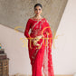 AARI TARI VINTAGE WORK ROPYAL RAJPUTI SAREE ON PURE CHIFFON FABRIC WITH BLOUSE ##SR0274