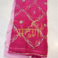 Rajwadi saree moss georgette fabric with aari tari work and jaal pattern ##SR005