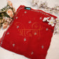 Georgette Fabric Cutdana & Buti Handwork Saree ##SR036
