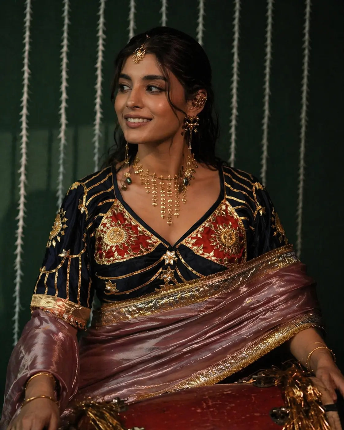 Avntika Rajasthani Angi Blouse with Gota Patti Work (PRE-BOOKING ITEM)