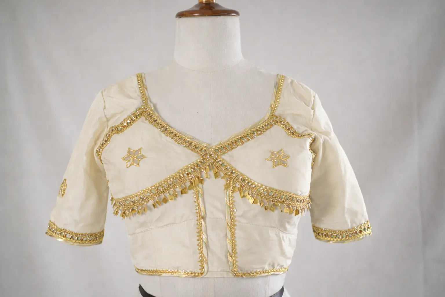 Latkan Jhatkan Angi Blouse Design with Gota Patti Handwork (PRE-BOOKING ITEM)