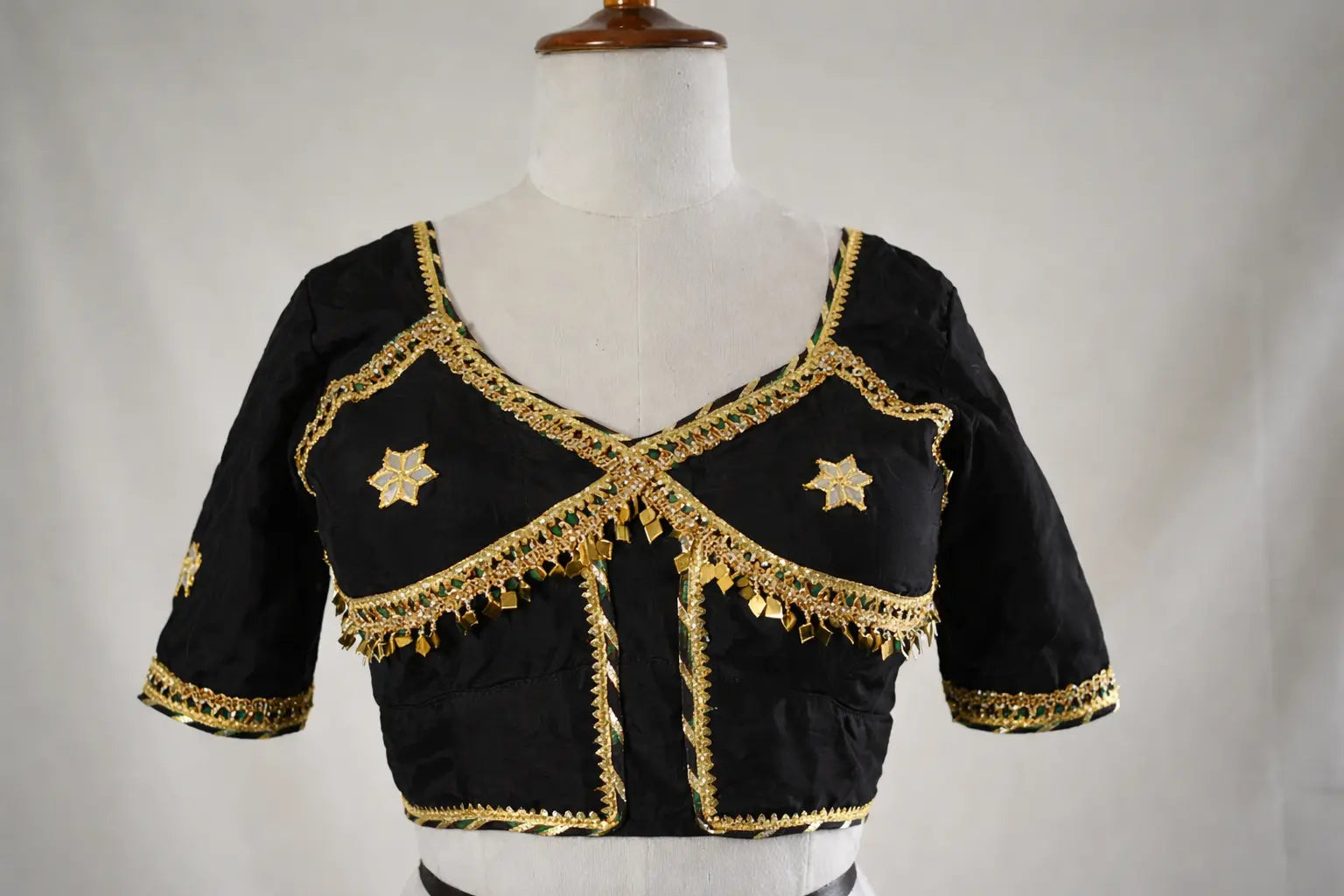 Latkan Jhatkan Angi Blouse Design with Gota Patti Handwork (PRE-BOOKING ITEM)