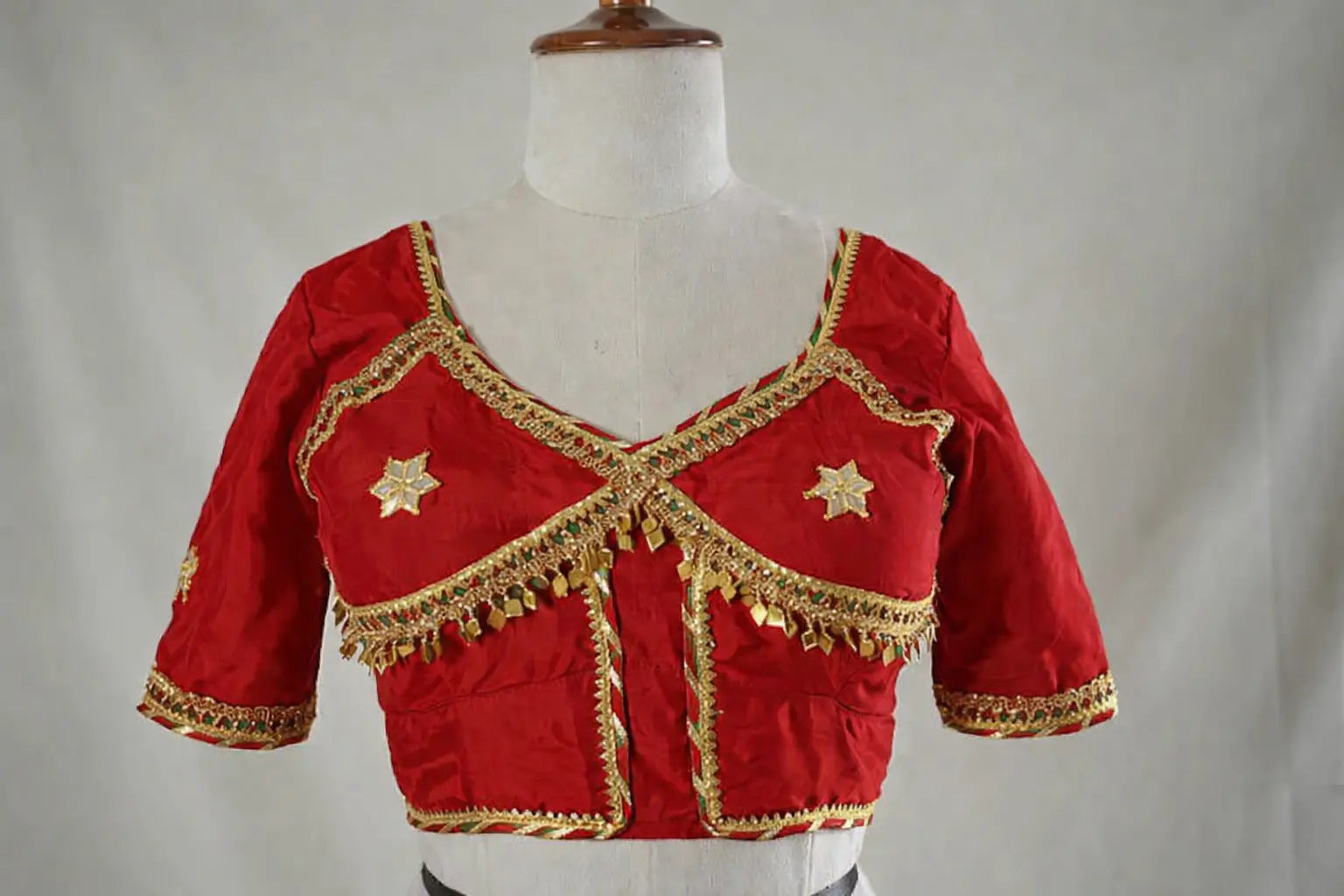 Latkan Jhatkan Angi Blouse Design with Gota Patti Handwork (PRE-BOOKING ITEM)