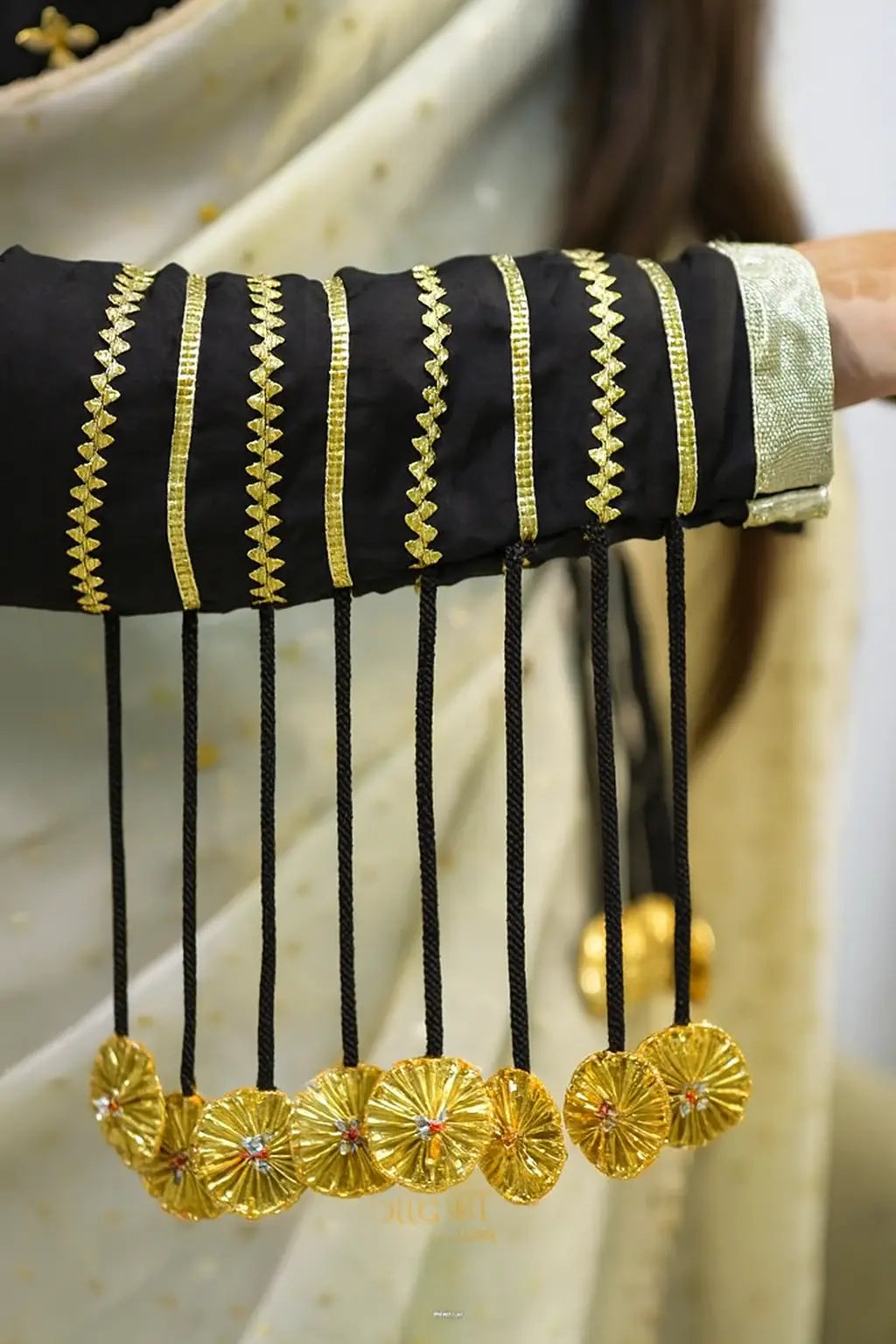 Full Sleeves Rajasthani Angi Blouse with Kachi Gota Patt (PRE-BOOKING ITEM)