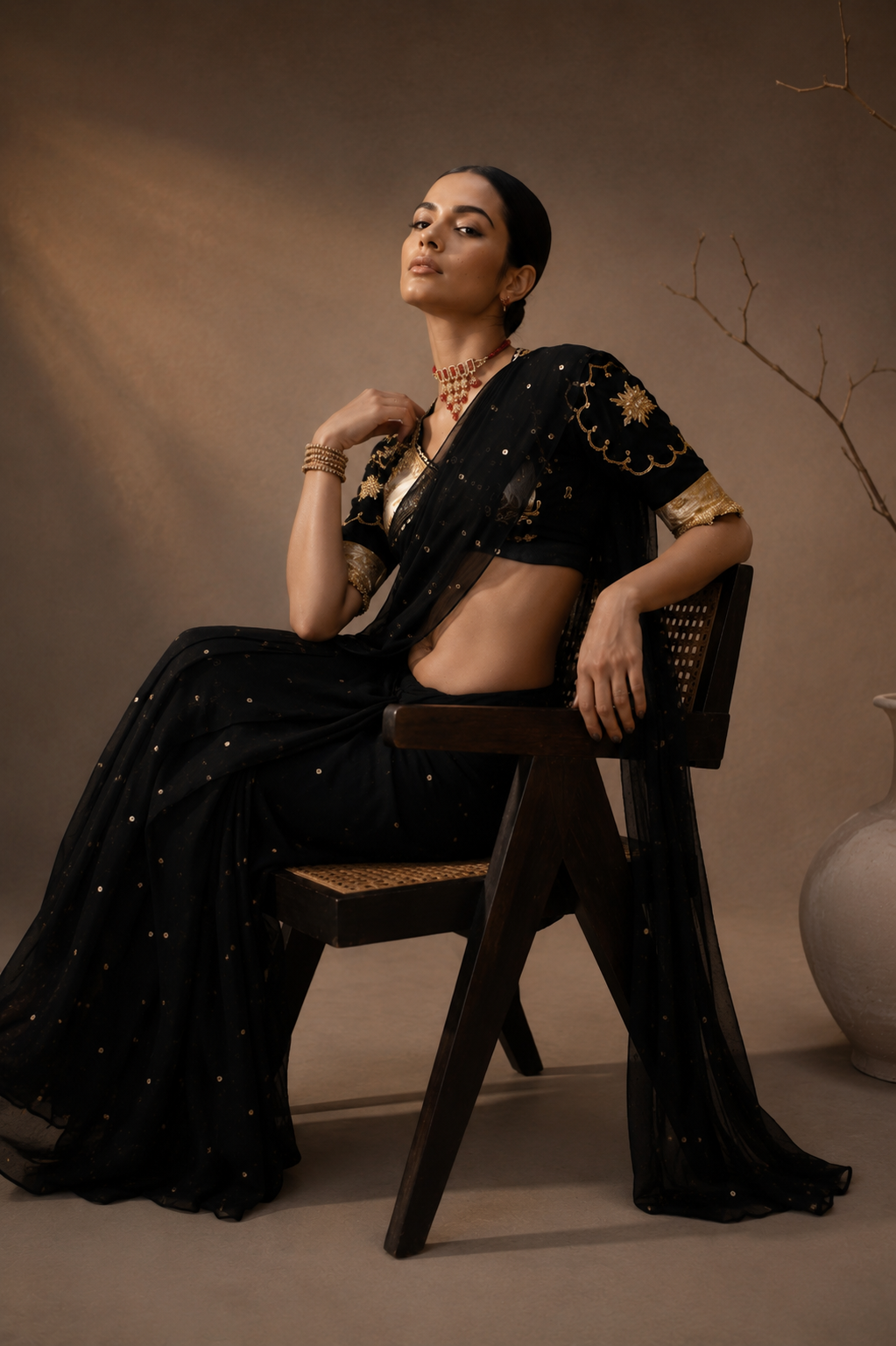 Raat Rani Angi Blouse with Gota Patti Work (PRE-BOOKING ITEM)