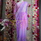 Rajwadi saree moss georgette fabric with aari tari work and jaal pattern ##SR005