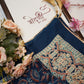 Pure cotton handwork suit with sanganeri print ##SF015