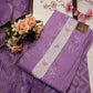 Pure cotton tie work suit with printed bottom cotton dupatta ##SF016