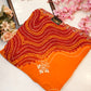Rajasthani peela Synthetic saree with hand work border & butti ##SR0141