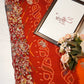 Rajasthani peela georgette saree with embroidery &  Shikvance work ##SR0144