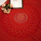 Rajasthani chunri lotus bandhej saree with siroski border and butta ##SR0148