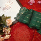 Rajasthani bandhej chunri lotus print saree with siroski border ##SR0149
