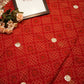 Rajasthani chunri Georgette saree with contrast blouse ##SR0151