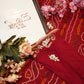 Rajasthani chunri viscose georgette saree with gota patti cut dana work ##SR0157