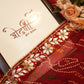 Rajasthani chunri viscose georgette saree with gota patti cut dana work ##SR0157