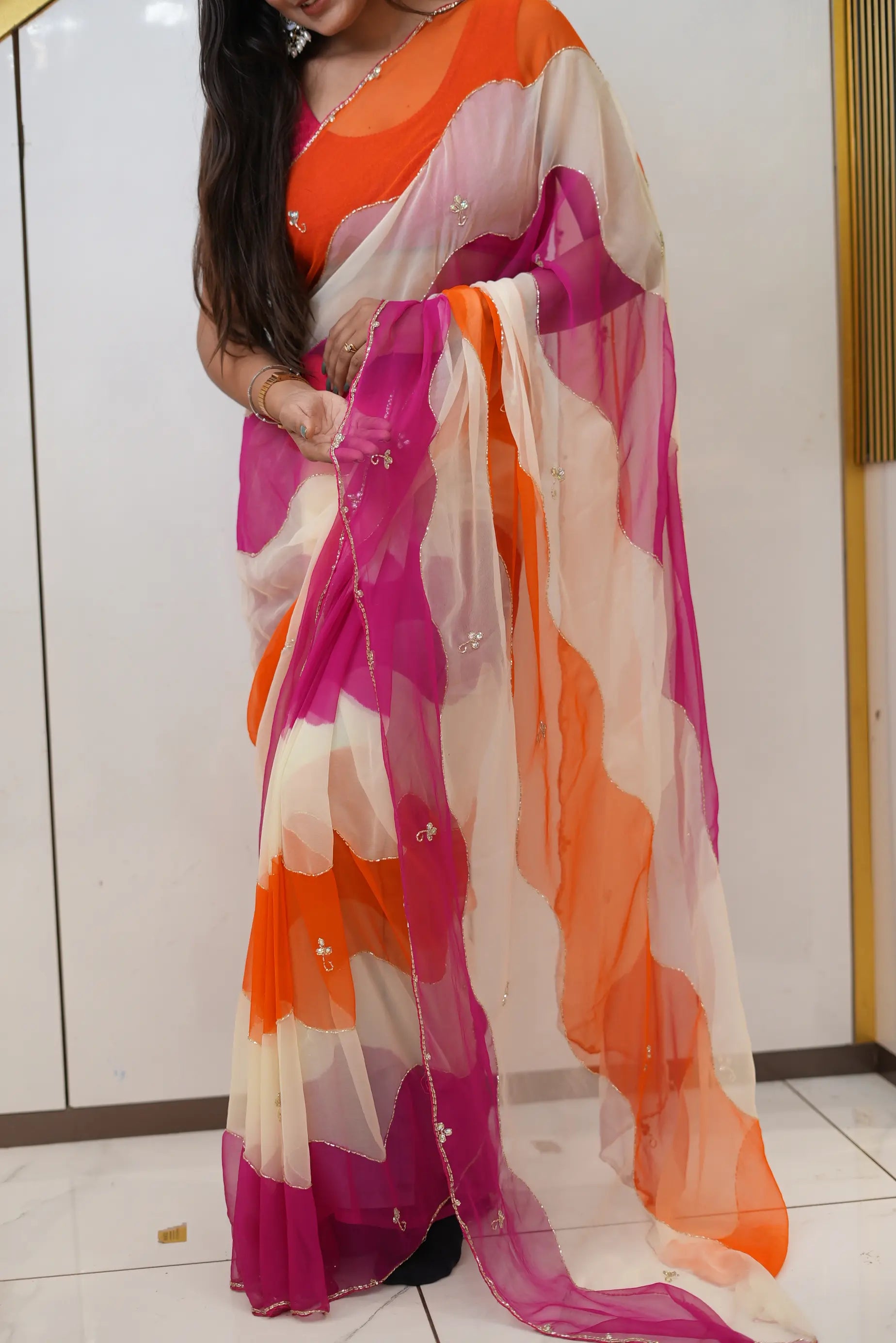 odhanibysrn saree 
