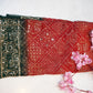 Rajwadi saree with aari-tari work on georgette fabric ##SR0162