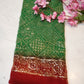 Rajwadi saree with aari-tari work on georgette fabric ##SR0162
