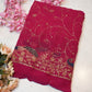Moss Georgette Fabric with Aari Tari Work – 5.5 Meter Cut (Without Blouse) ##SR003