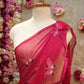 GEORGETTE FABRIC SAREE WITH MULTI SEQUENCE BUTTERFLY BUTTA WORK (WITH BLOUSE) ##SR599
