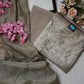Glaze cotton suit with sequence work & dupatta ##SF019