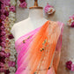 MULTI COLOR ROYAL GEORGETTE FABRIC PEACOCK DESIGN DARBARI SAREE WITH HEAVY JAAL PATTERN (WITHOUT BLOUSE) ##SR455