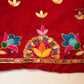 Pure Gota Patti Handwork Blouse with Zardosi & Cutdana Detailing (UNSTITCHED) ##HB023