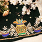 Kalash Design Gotta Patti Handwork Blouse on Velvet Fabric (UNSTITCHED) GREEN ##HB027