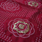 RAJASTHANI BANDHANI SAREE WITH GOTAPATTI WORK ##SR028