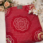 RAJASTHANI BANDHANI SAREE WITH GOTAPATTI WORK ##SR028