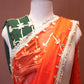 CHIFFON FABRIC SAREE WITH JAAL PATTERN AND GOTA PATTI WORK (WITH AANGI BLOUSE) ##SR628