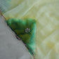 OFF WHITE COLOUR HANDWORK SAREE WITH CUTDANA WORK (WITH BLOUSE)     ##SR0329