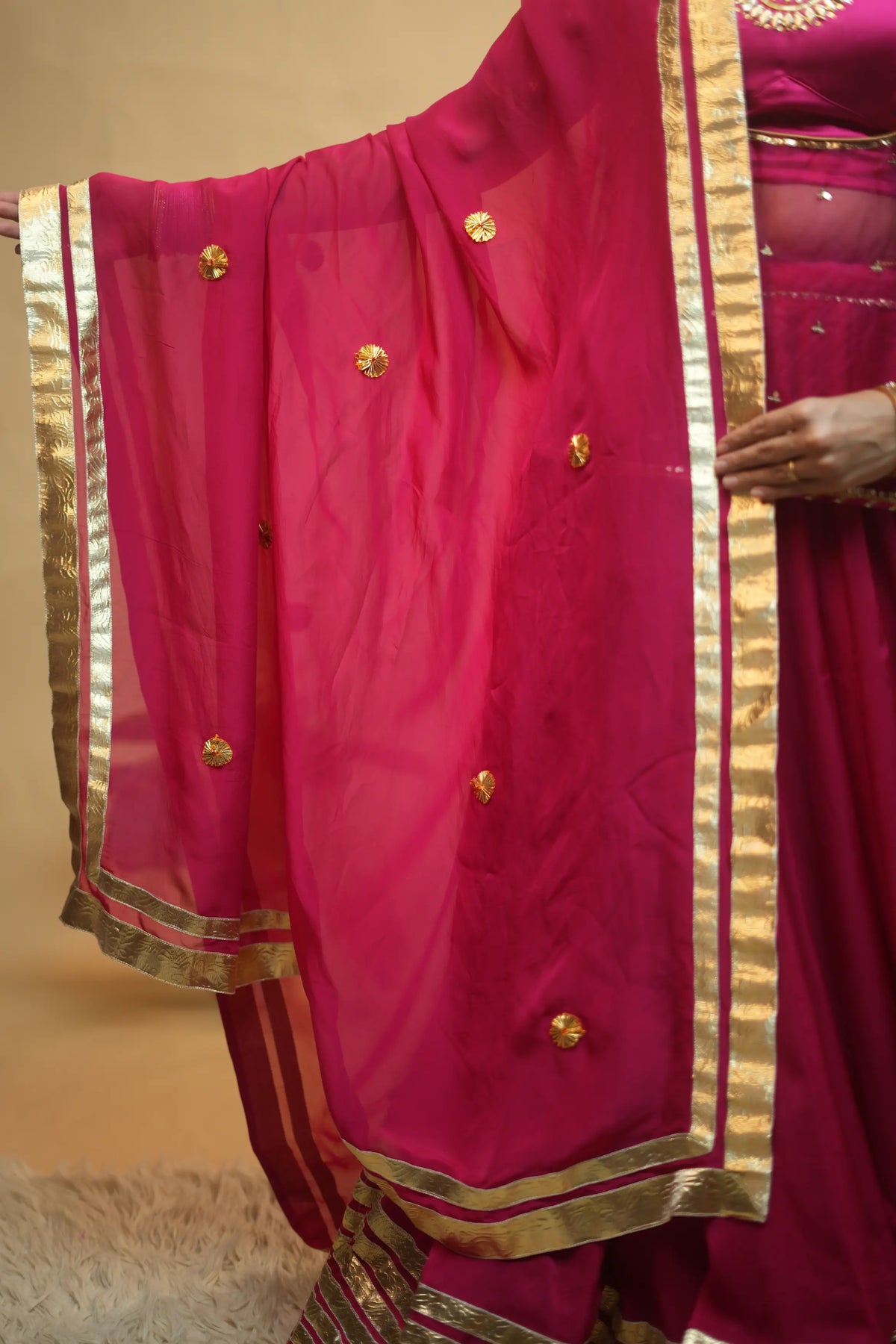 Traditional Rajputi Design Lehenga Set (Pre-Booking Item)