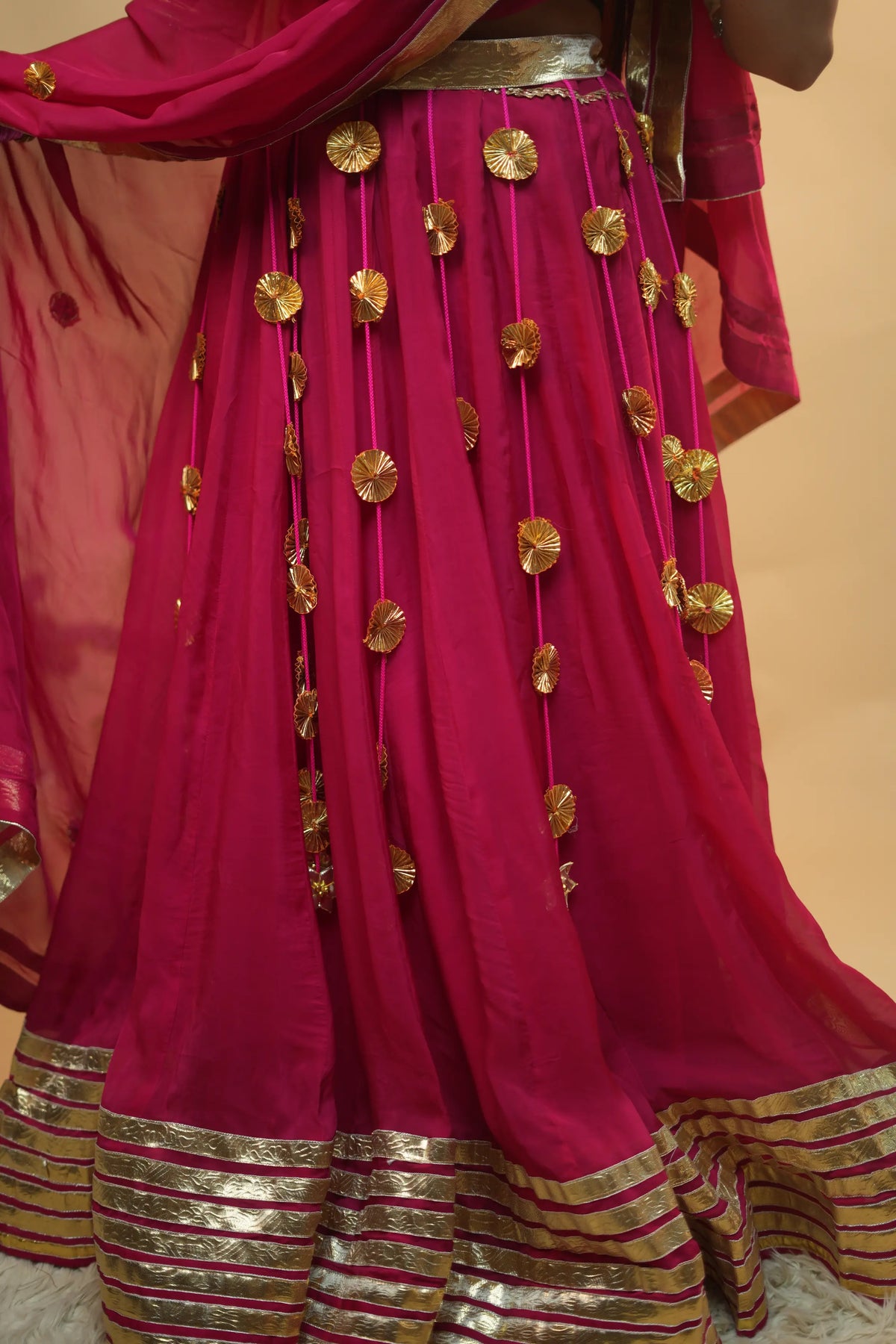 Traditional Rajputi Design Lehenga Set (Pre-Booking Item)