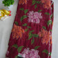 FLORAL PRINT ON NAZMIN CHIFFON FABRIC WITH CUTDANA WORK ##SR0346