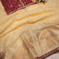 GOTTA PATTI WROK SAREE WITH ZARI WEAVING ##SR030