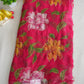 FLORAL PRINT ON NAZMIN CHIFFON FABRIC WITH CUTDANA WORK ##SR0346