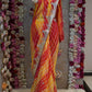 LEHERIYA SAREE WITH GOTA PATTI WORK (WITH BLOUSE) ##SR0355