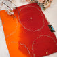 CHIFFON FABRIC FANCY PILA SAREE WITH CUTDANA WORK  ##SR023