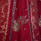 HO SILK FABRIC LEHENGA WITH WEAVING ZARI AND SEQUENCE WORK WITH HEAVY DUPATTA  ##LC052