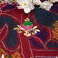 Rajasthani Hand Work Chunri – Pure Crepe in Reddish Mehroon COLOUR ##CH001