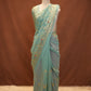 GEORGETTE FABRIC SAREE WITH JAAL PATTERN & SEQUENCE AND VINTAGE WORK (WITH BLOUSE)  ##SR624
