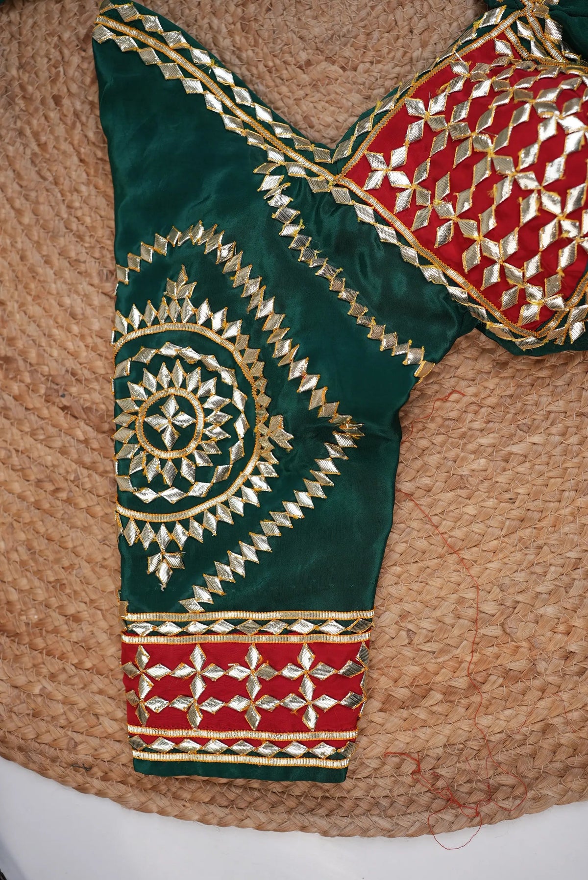 Suhani Rajasthani Aangi Blouse With Kacchi Gota Patti Handwork (PRE-BOOKING ITEM)